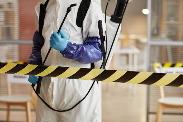 Professional Blood Cleanup technician working in Umatilla, FL